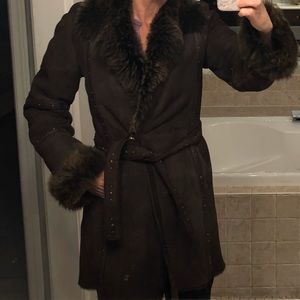 Rizal stunning Mouton Shearling coat